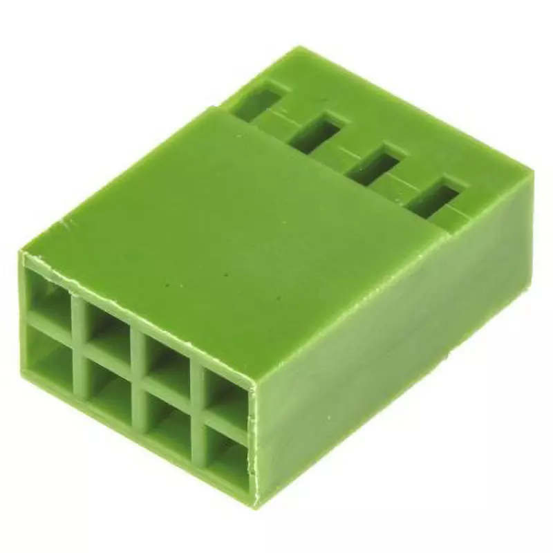 TE CONNECTIVITY Female Connector Housing 2 Lines, 925367-4 (Pack of 10)