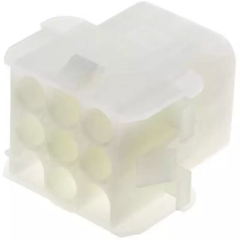 TE CONNECTIVITY Female Connector Housing 3 Lines, 926681-3 (Pack of 5)