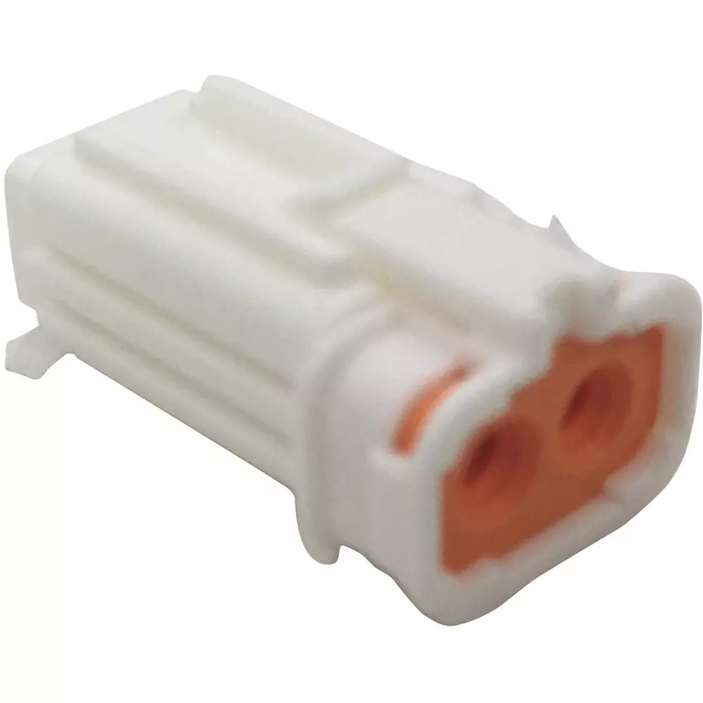 Minebea Connect Waterproof Connector Housing 16 to 22 Applicable Wire Range Awg 2 No. of Pole 0.3, CE01A6-02N0-03 (Pack of 500)