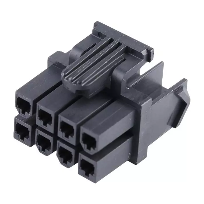 MOLEX Connector Housing 8 Ways Positions Receptacle Gender, 172708-0008