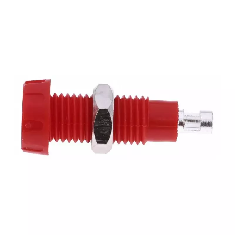 RS PRO 4  mm Red Female Banana Connectors - Solder Termination, 50 V, 10 A, 1806653