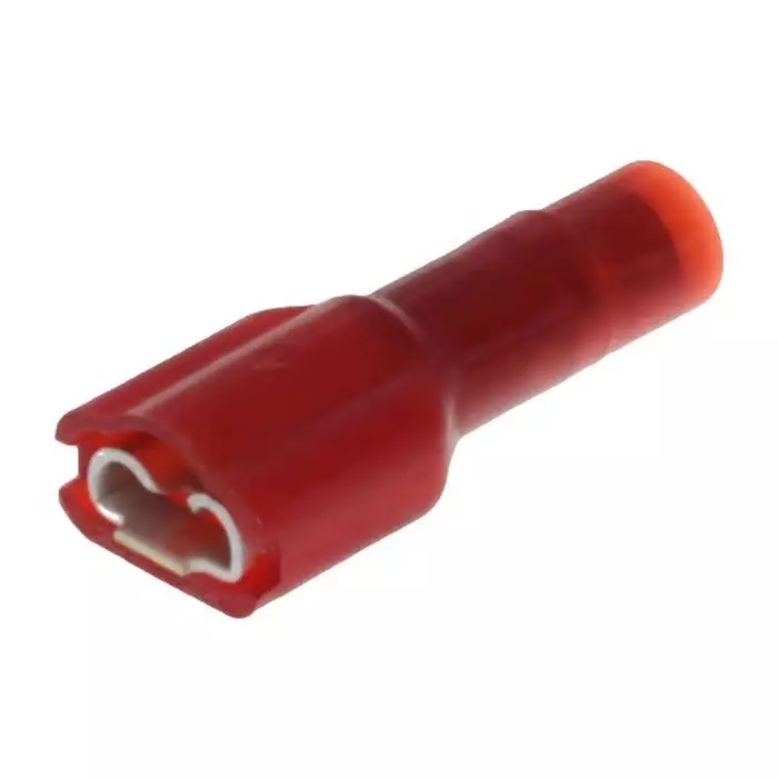 Molex Insulated Female Spade Connector 0.81x4.75 mm, 19002-0009