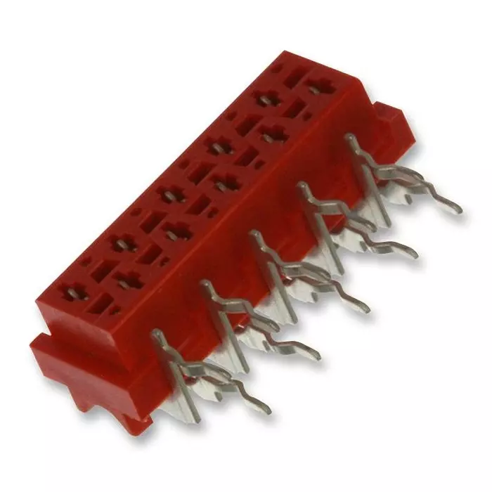 AMP - TE CONNECTIVITY CONNECTOR, RCPT, 12POS, 2ROW, 1.27MM, 1-215460-2