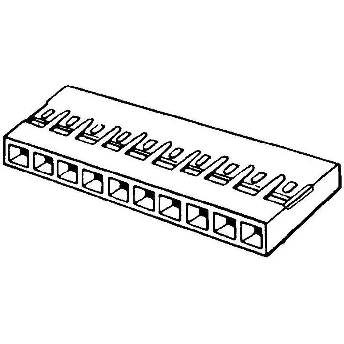 AMPHENOL COMMUNICATIONS SOLUTIONS WIRE TO BOARD, RECEPTACLE 12 POSITION, 2, 65039-025LF