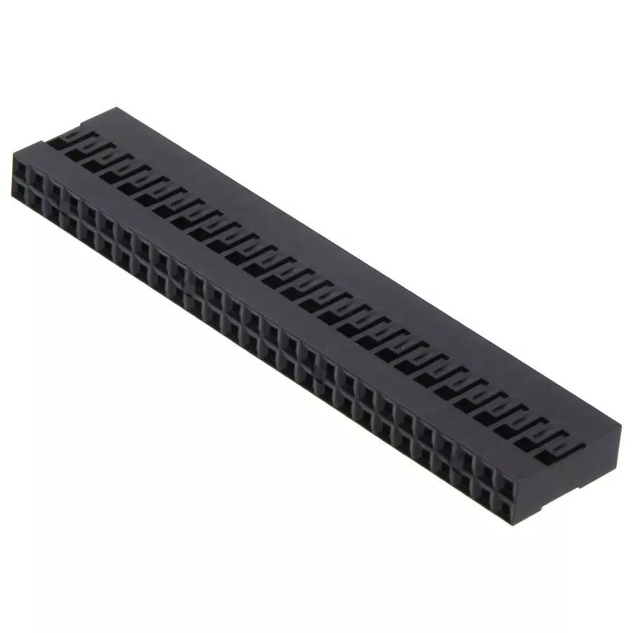 AMPHENOL COMMUNICATIONS SOLUTIONS CONNECTOR HOUSING, RCPT, 54POS, 2.54MM, 65043-010LF