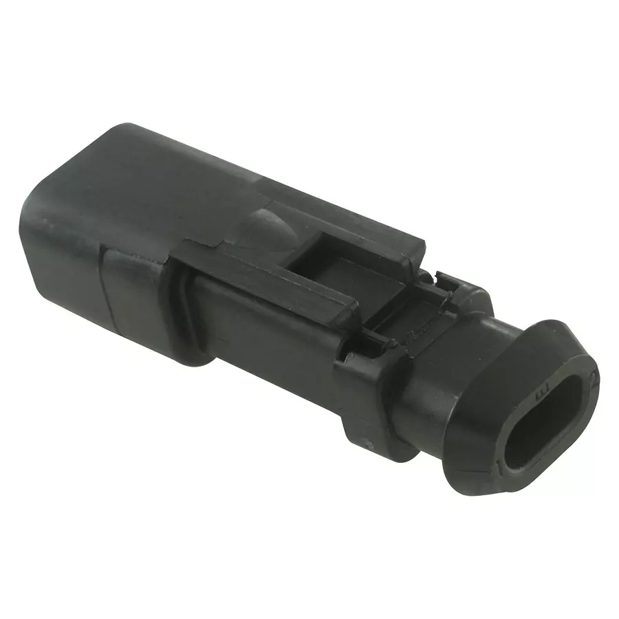 DEUTSCH - TE CONNECTIVITY HOUSING, RCPT, DT, 2 WAY, THERMOPLASTIC, DT04-2P-CE09