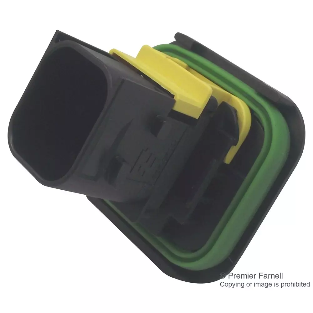 TE CONNECTIVITY Housing, Plug, Mcp Contact, 1-1703808-1