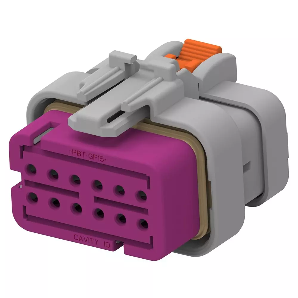 TE CONNECTIVITY Automotive Housing, Plug, 12Pos, Key C, 2320925-3