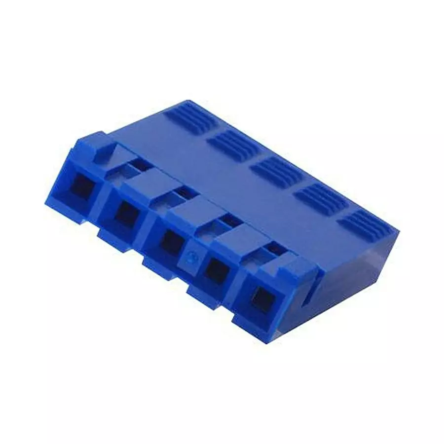 AMPHENOL COMMUNICATIONS SOLUTIONS Connector Housing, FCI 65240, Receptacle, 5 Ways, 2.54 mm, Amphenol DUBOX Series Crimp Contacts, 65240-005LF