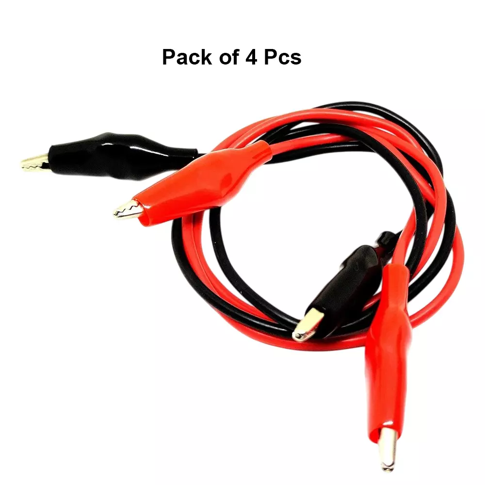 invento-double-ended-mini-crocodile-alligator-clip-with-20-awg-500-mm-length-05-sqmm-silicone-wire-black-red-isc-3020-2-pack-of-4-pcs