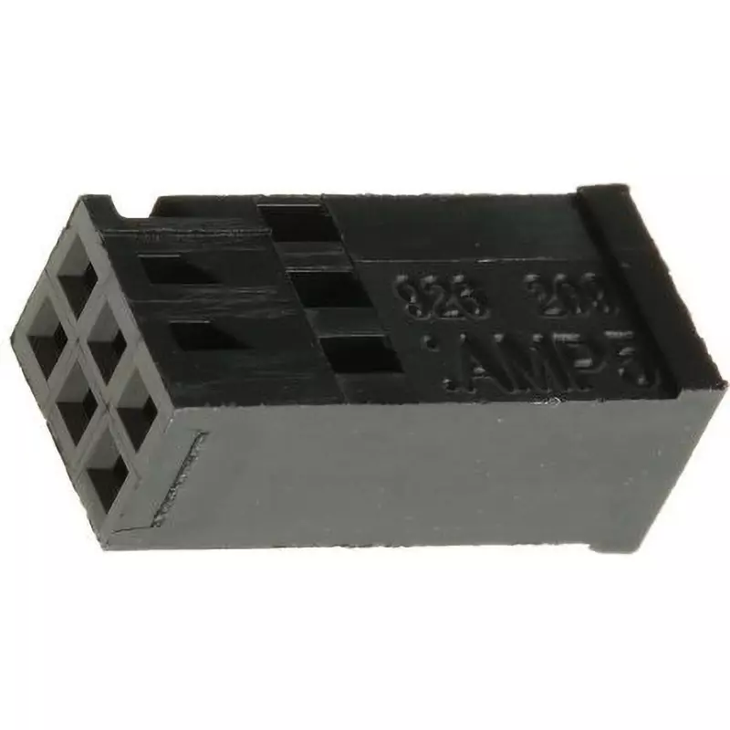 TE CONNECTIVITY Female Connector Housing 2 Lines, 926209-3 (Pack of 10)