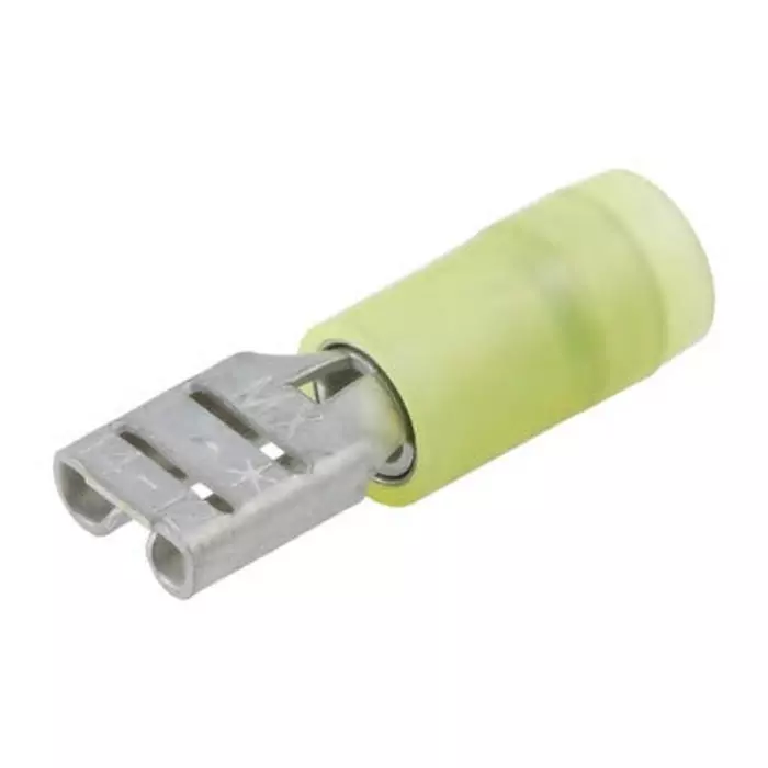 Molex Insulated Female Spade Connector 4.75x0.81 mm, 190190049 (Pack of 20)