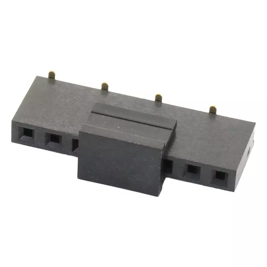 MULTICOMP PRO PCB Receptacles CONNECTOR, RCPT, 8POS, 1ROW, 2.54MM, 2212SM-08G-75-B1-PCR