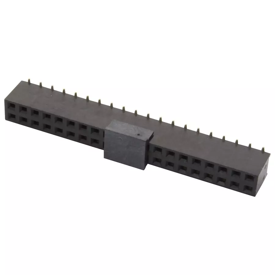 MULTICOMP PRO PCB Receptacles CONNECTOR, RCPT, 24POS, 2.54MM, 2214SM-24G-75-PCR