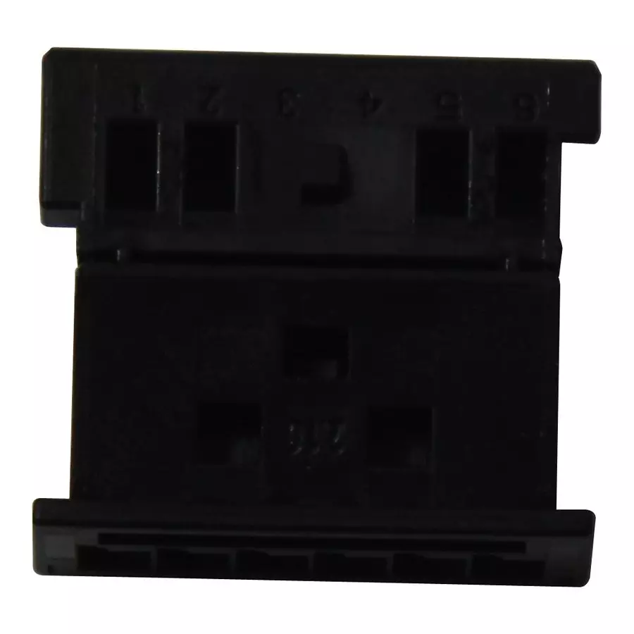 AMP - TE CONNECTIVITY AUTOMOTIVE CONN HOUSING, RCPT, 6POS, 1-1241370-3 (Pack 10)