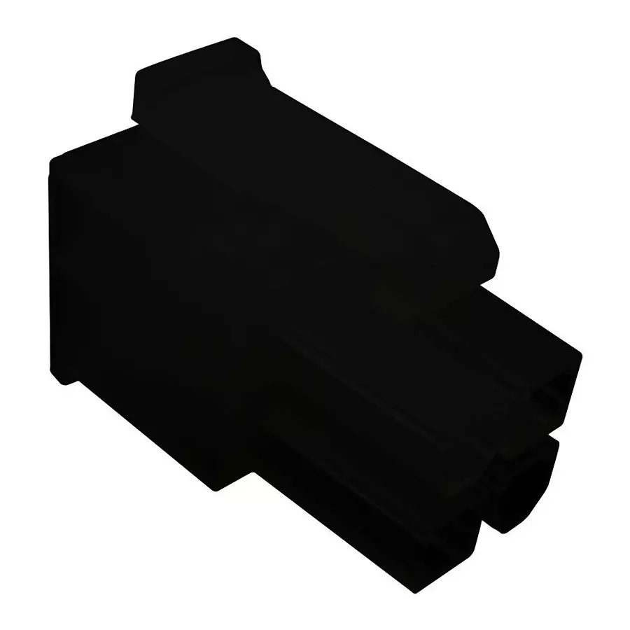 AMPHENOL COMMUNICATIONS SOLUTIONS RCPT HOUSING, 4POS, NYLON 66, BLACK, G881H0422CEU