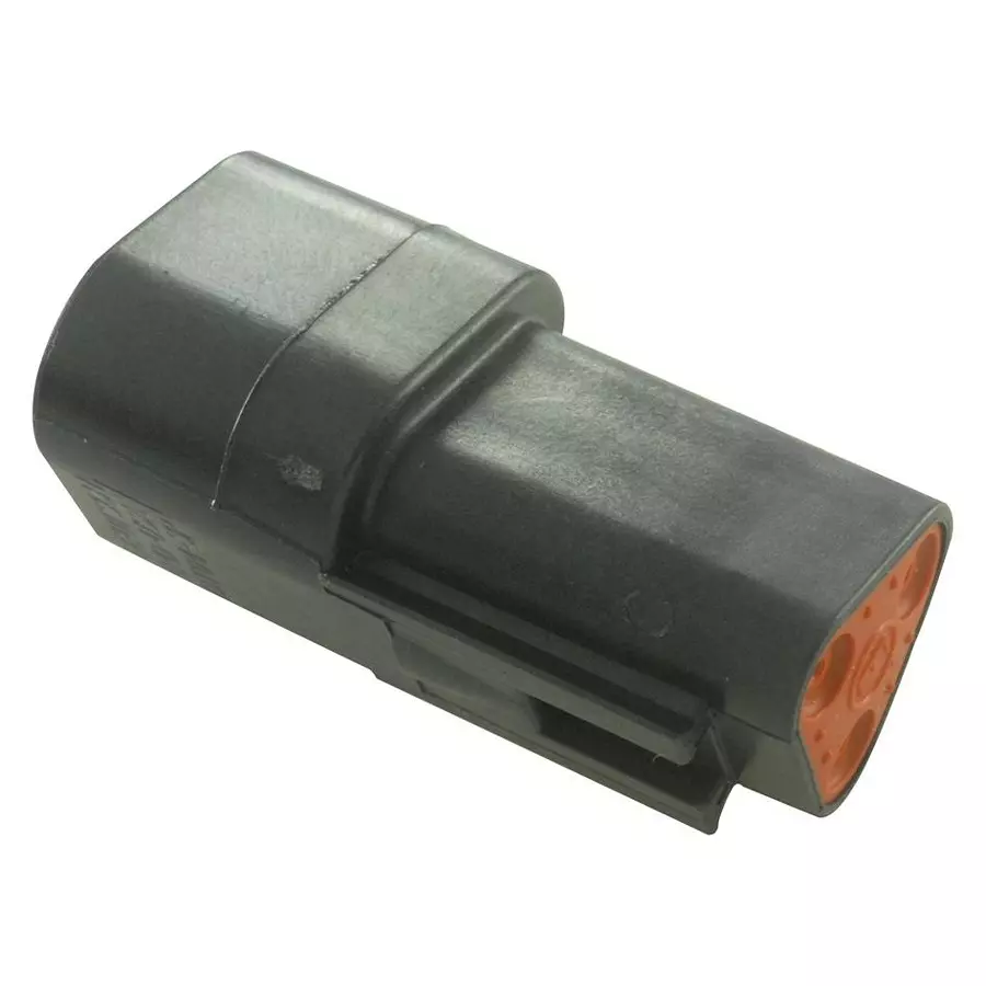 DEUTSCH - TE CONNECTIVITY RECEPTACLE, DT, THIN WALL, 3 WAY, PIN, DT043P-CE02