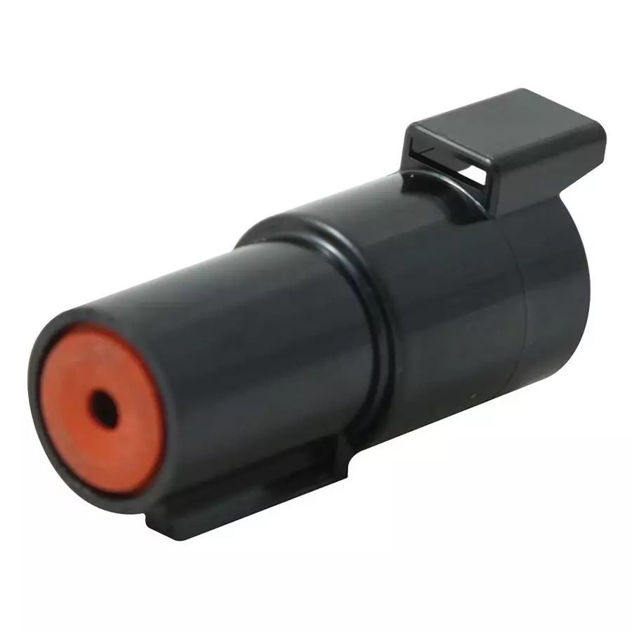 DEUTSCH - TE CONNECTIVITY CONN HOUSING, RCPT, 1POS, THERMOPLASTIC, DTHD04-1-8P