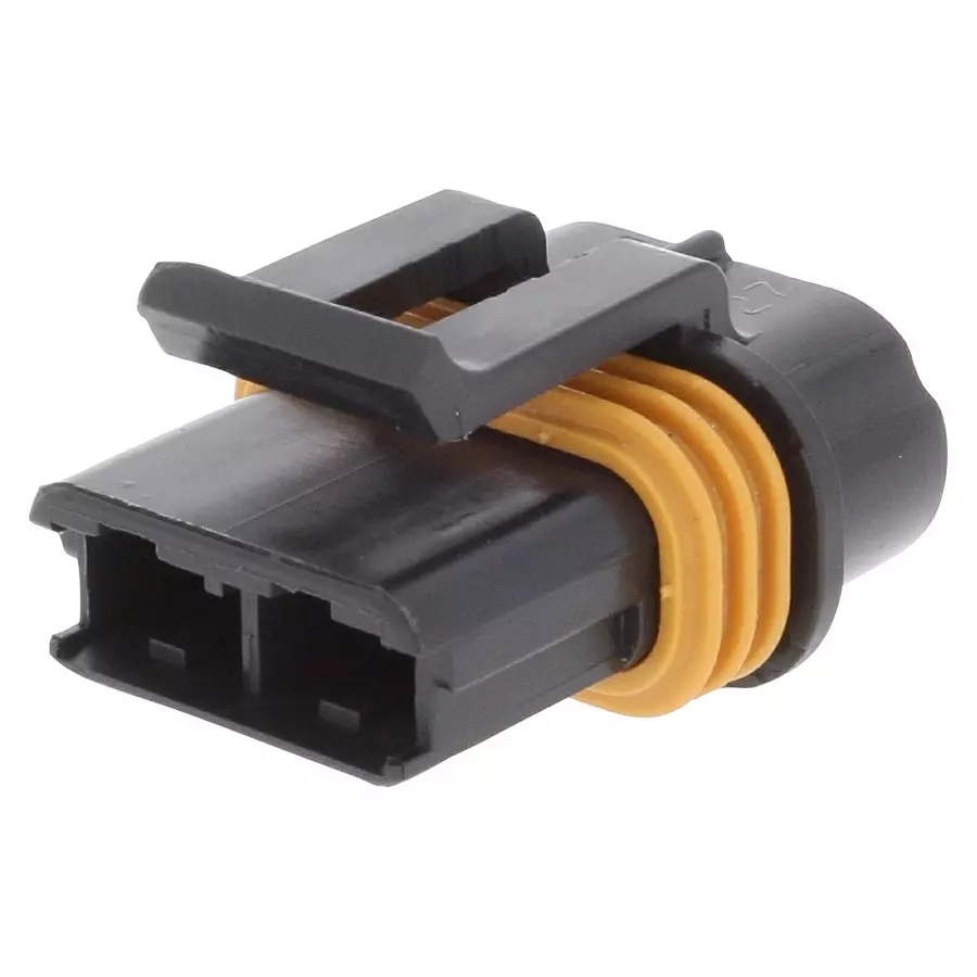 APTIV / DELPHI HOUSING, RCPT, 2POS, 46A, BLACK, 12033769