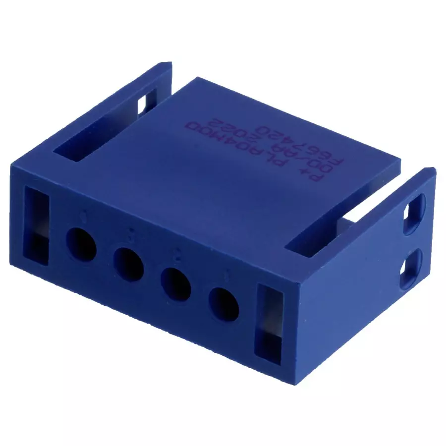 POSITRONIC RECTNGLR PWR HOUSING, PLUG, 4POS, CABLE, PLA04M0000/AA.