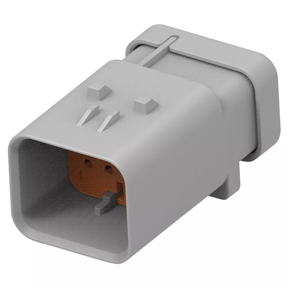 TE CONNECTIVITY Automotive Housing, Rcpt, 8Pos, Key D, 2320917-4
