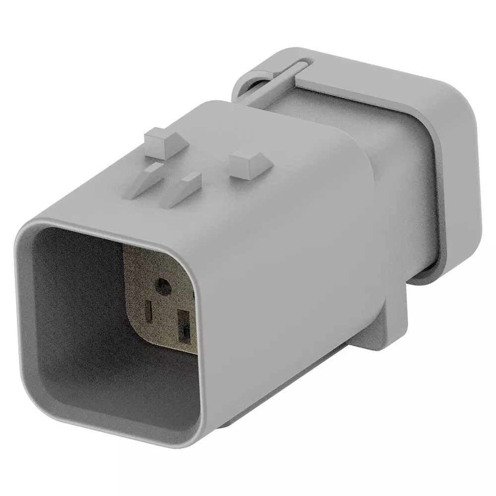 TE CONNECTIVITY Automotive Housing, Rcpt, 6Pos, Key A, 2320929-1