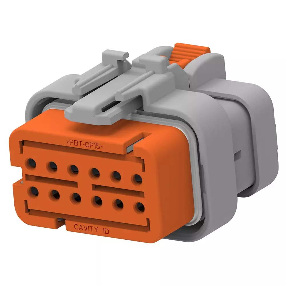 TE CONNECTIVITY Automotive Housing, Plug, 12Pos, Key D, 2320937-4