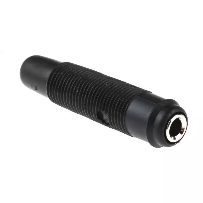 HIRSCHMANN TEST AND MEASUREMENT Banana Socket Black Female 4 mm Connector Solder Termination 16A 60V DC Nickel, 931804100 (Pack of 100)