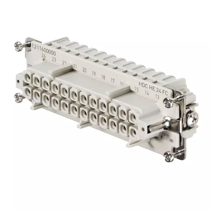 Weidmuller HDC Insert Female Crimp Connection and 16 A Nominal Current, HDC HE 24 FC