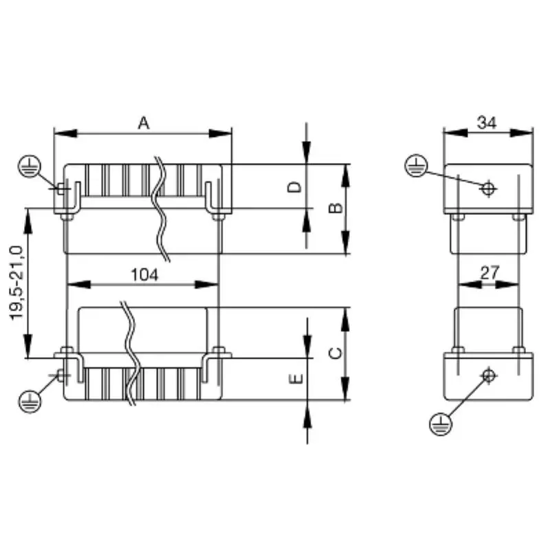 Weidmuller HDC Insert Female Crimp Connection and 16 A Nominal Current, HDC HE 24 FC