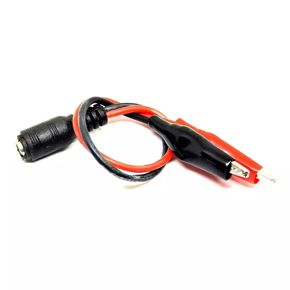 invento-female-dc-jack-plug-55x21-mm-with-crocodile-alligator-clip-20-awg-150-mm-length-silicone-wire-red-black-isc-3012-4-pack-of-8-pcs