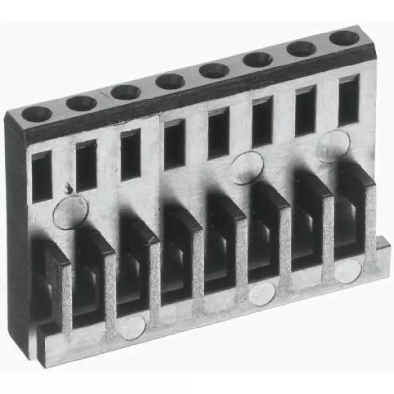 TE CONNECTIVITY Female Connector Housing 2 Lines, 926476-3 (Pack of 10)