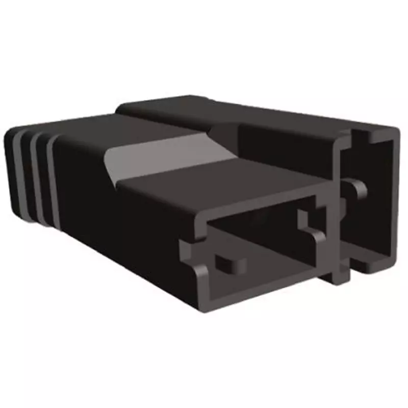 TE CONNECTIVITY Connector Housing 2 Pole 18.15 mm Length, 926522-1 (Pack of 10)