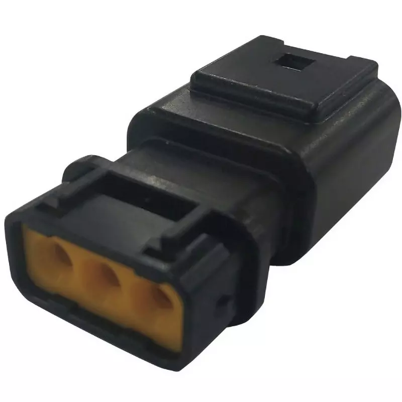 Minebea Connect Waterproof Connector Housing 10 to 16 Applicable Wire Range Awg 3 No. of Pole 1.25, CJ01A5-03B0-02 (Pack of 500)