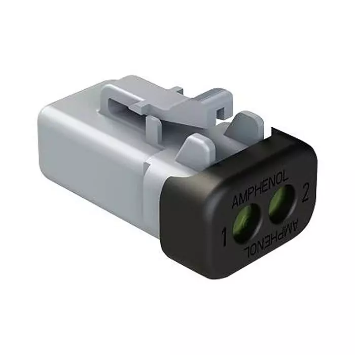 AMPHENOL SINE/TUCHEL AUTOMOTIVE HOUSING, PLUG, 2POS, 25A, GRY, ATP06-2S-MM01