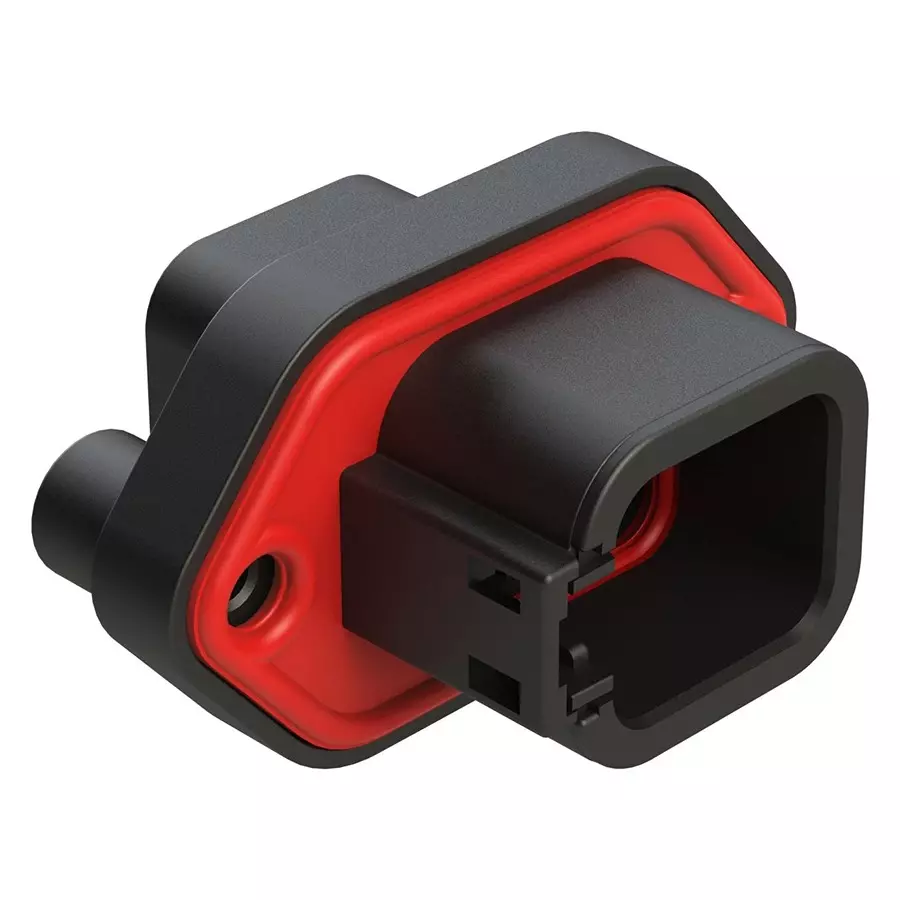 AMPHENOL SINE/TUCHEL AUTOMOTIVE HOUSING, RCPT, 6POS, 25A, BLK, ATP04-6P-PM11BK.