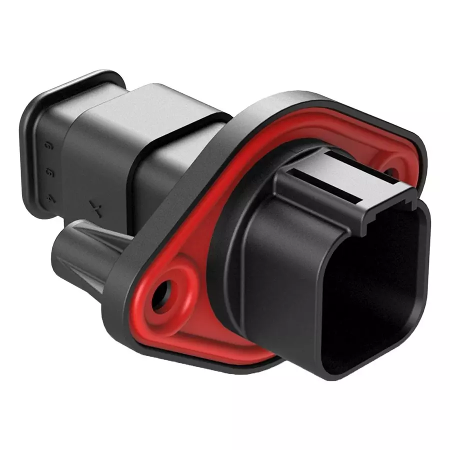 AMPHENOL SINE/TUCHEL AUTOMOTIVE HOUSING, RCPT, 6POS, 13A, AT04-6P-PM15
