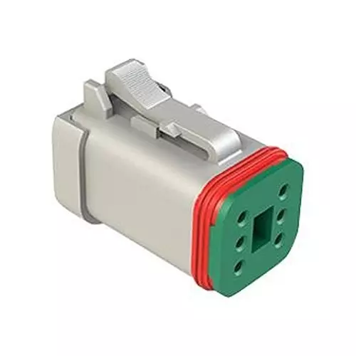 AMPHENOL SINE/TUCHEL AUTOMOTIVE HOUSING, PLUG, 6POS, IP67, AT06-6S-SS01
