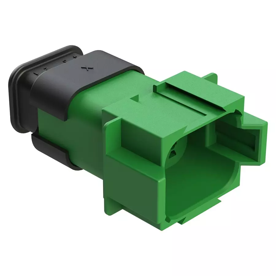AMPHENOL SINE/TUCHEL AUTOMOTIVE HOUSING, RCPT, 8POS, 13A, AT04-08PC-SR2GN