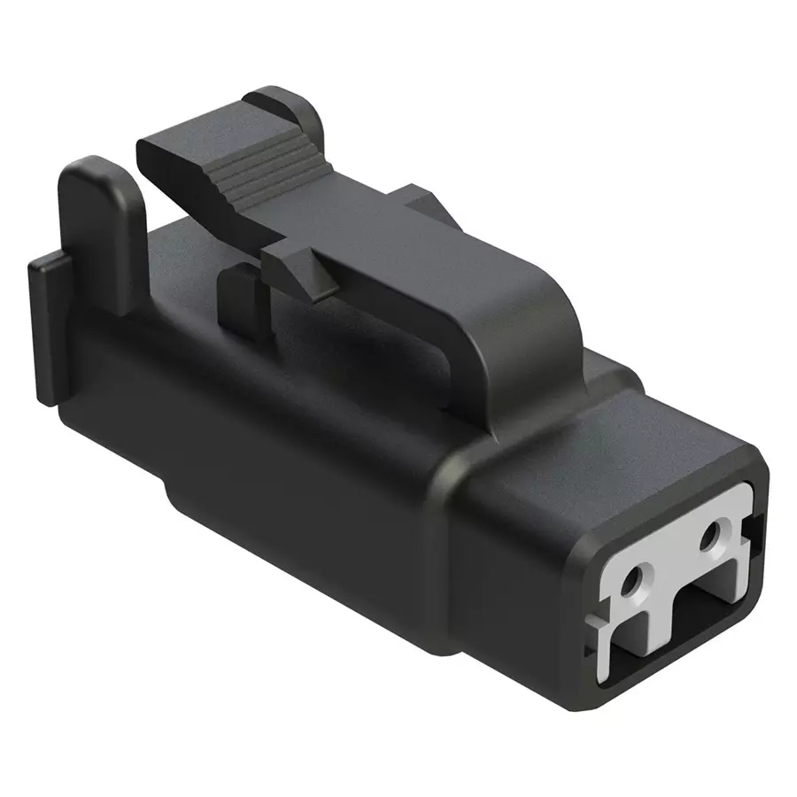 AMPHENOL SINE/TUCHEL AUTOMOTIVE HOUSING, PLUG, 2POS, 7.5A, ATMH06-2SA