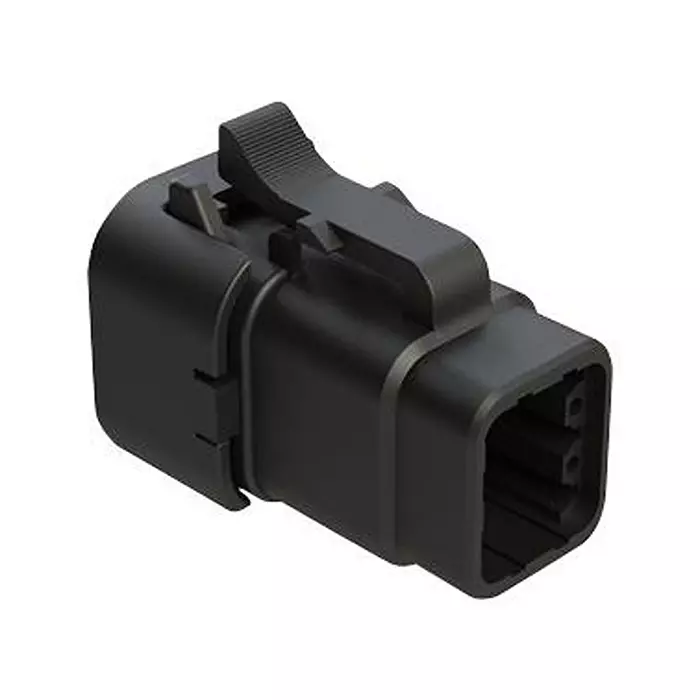 AMPHENOL SINE/TUCHEL AUTOMOTIVE HOUSING, PLUG, 6POS, 7.5A, ATM06-6S-SF01BLK.