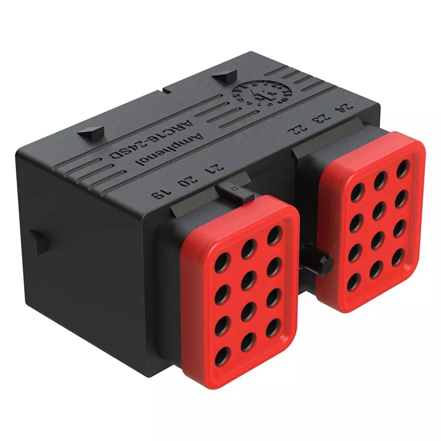 AMPHENOL SINE/TUCHEL AUTOMOTIVE HOUSING, PLUG, 24POS, 13A, ARC16-24SDR-P013