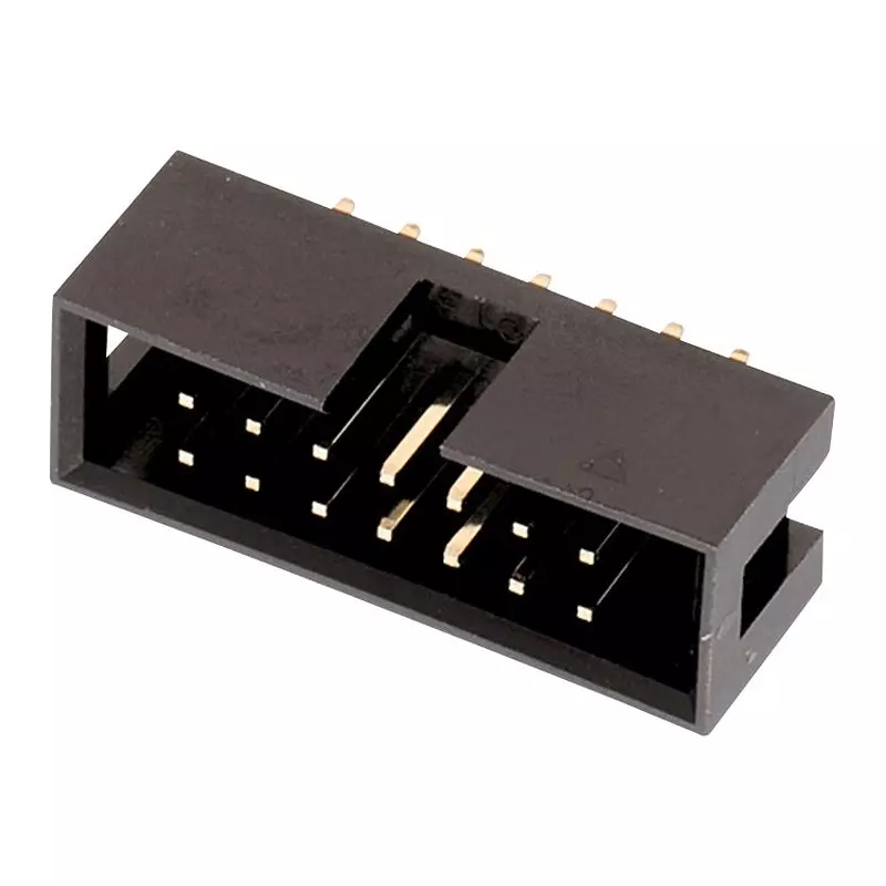 WURTH ELEKTRONIK Connector, Header, 6Pos, 2Row, 2.54 mm, 612006235121