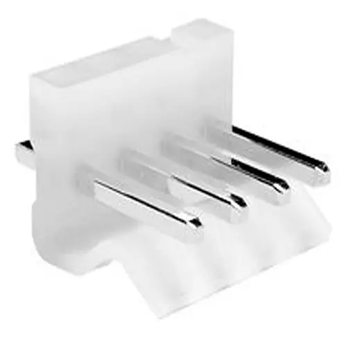 MULTICOMP PRO Pin Header 4 Contacts Tin Plated, MP008495 (Pack of 10)