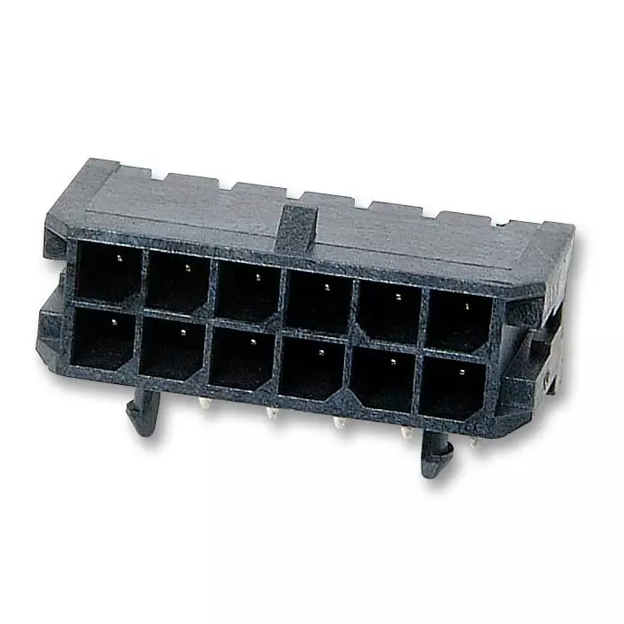 Molex Pin Header 3 mm Pitch Spacing 2 Rows, 43045-0820