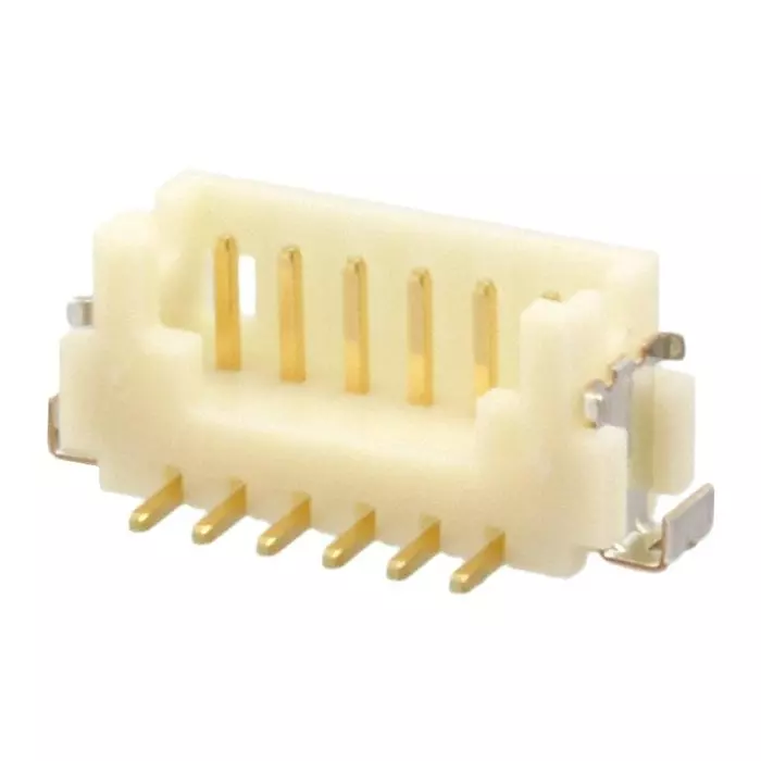 HIROSE / HRS Conn, Hdr, 6Pos, 1Row, 1.25 mm, DF13C-6P-1.25V(51)