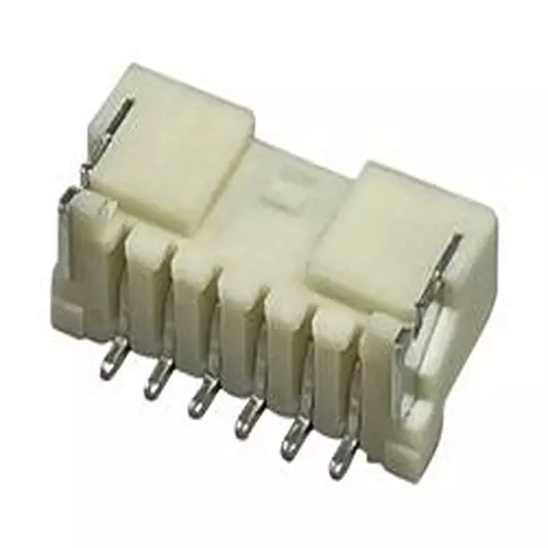 MULTICOMP PRO Pin Header 6 Contacts Matte Tin Plated, MP013282