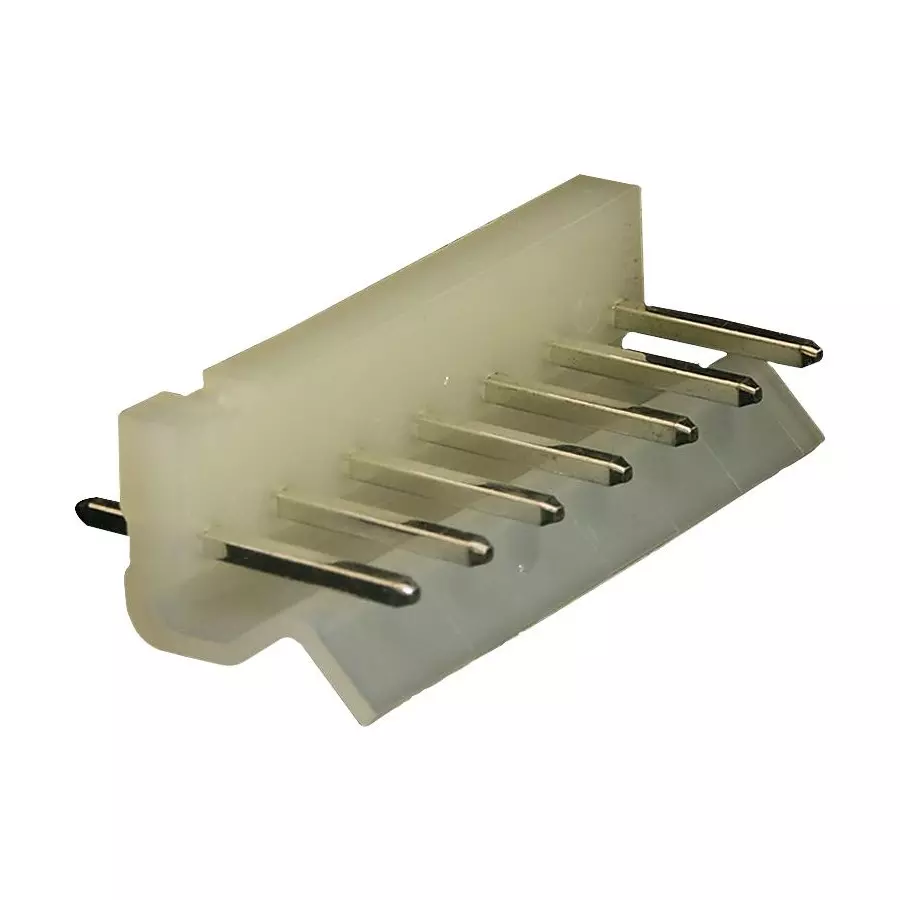 Molex Pin Header 5.08 mm Pitch Spacing 1 Rows, 10-32-1071 (Pack of 10)