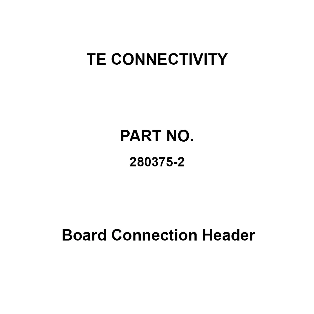 TE CONNECTIVITY AMPMODU MOD II Series Board Connection Header 15 Contacts, 280375-2 (Pack of 10)
