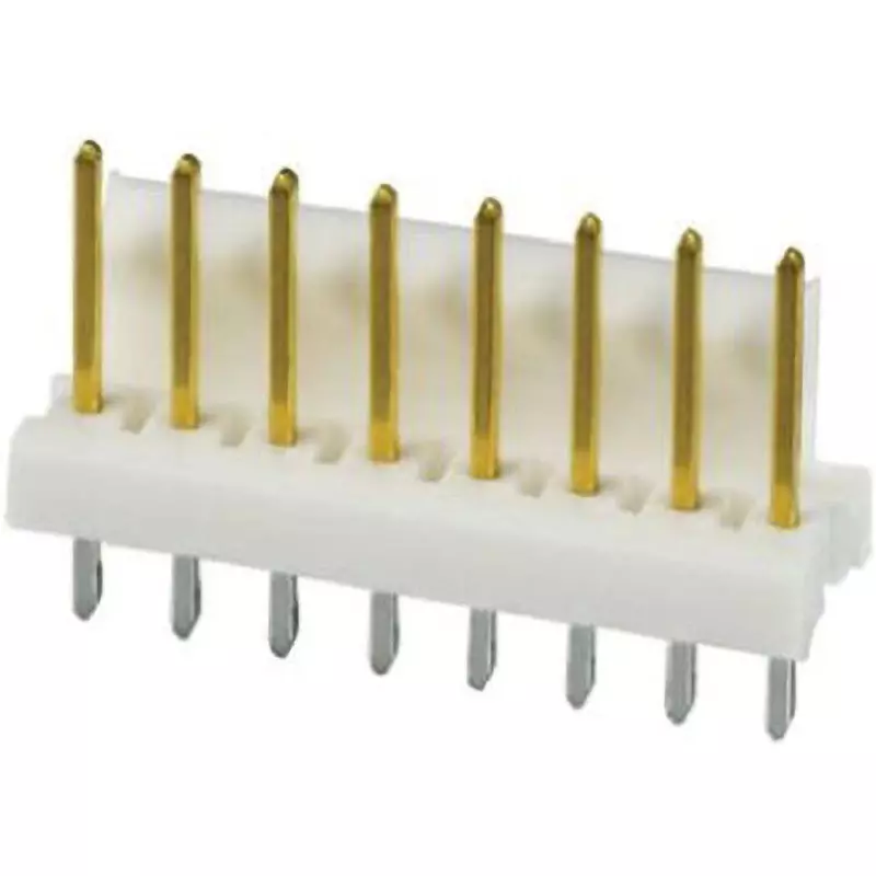 TE CONNECTIVITY Pin Header Solder Connection 7 Pole, 3-641215-7 (Pack of 5)